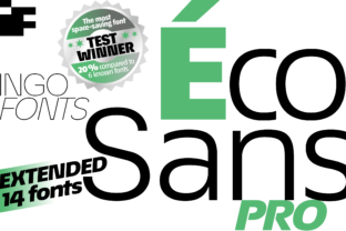 Éco Sans Pro Extended: A Bold Handwritten Font for Marketers